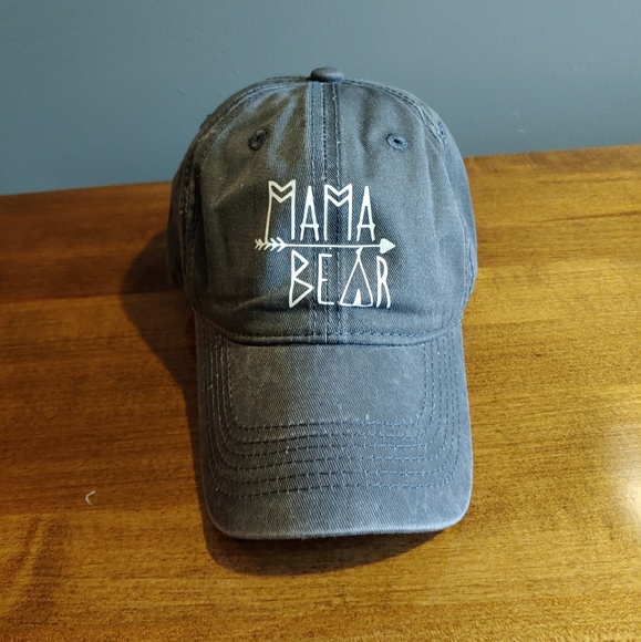 🌟HP🌟 Grey Mama Bear Hat - Picture 3 of 5